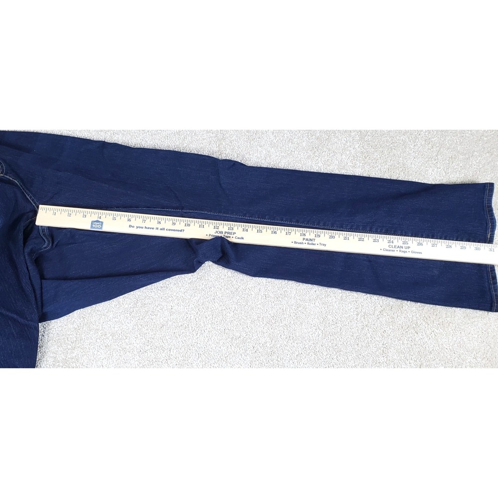 Levis Strauss Signature Women's Jeans Size 24M Mid Rise Boot Cut SeeMeasurements - Picture 8 of 16